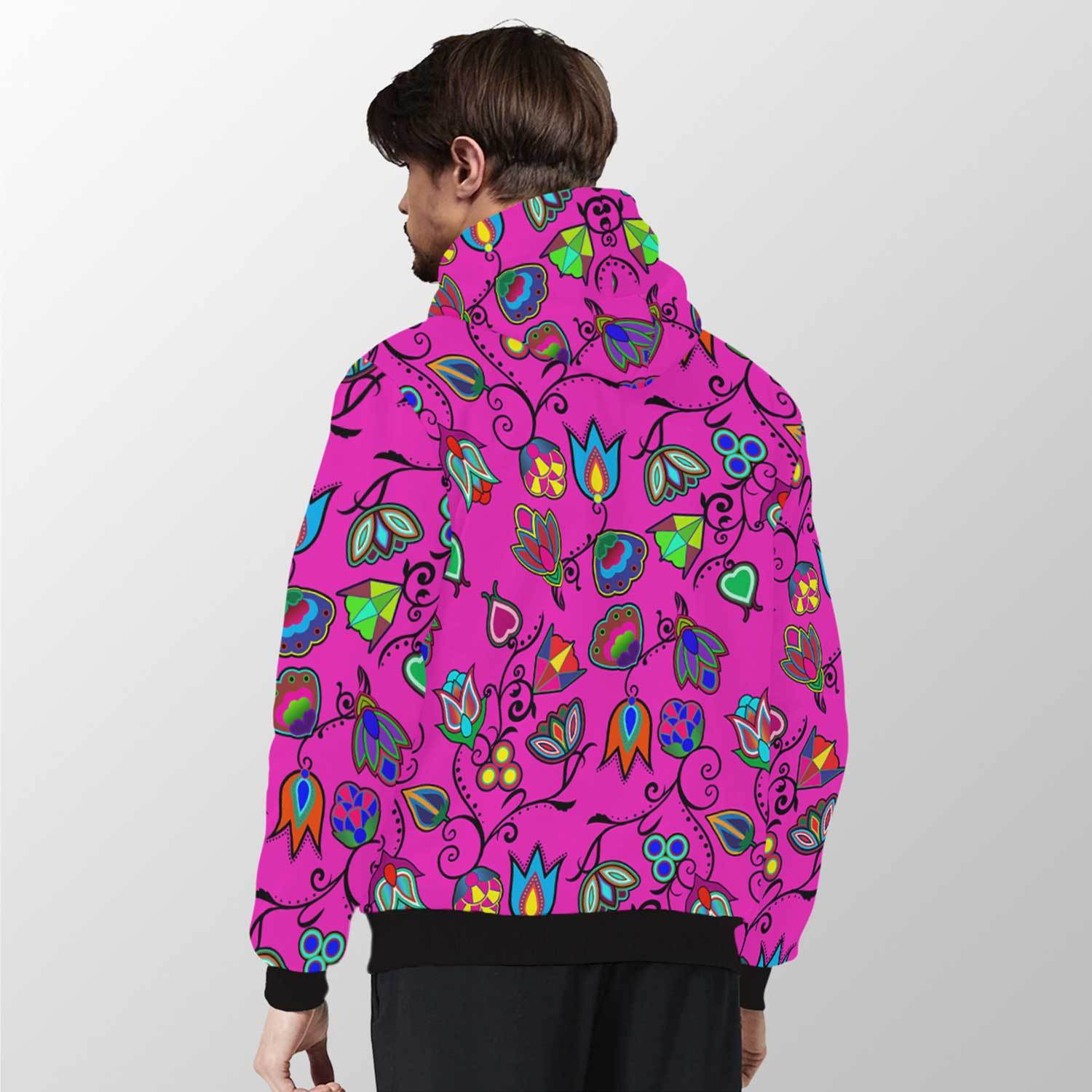 Indigenous Paisley Sherpa Hoodie 49 Dzine 