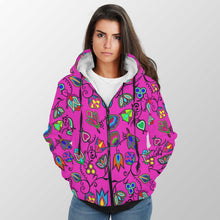 Load image into Gallery viewer, Indigenous Paisley Sherpa Hoodie 49 Dzine 
