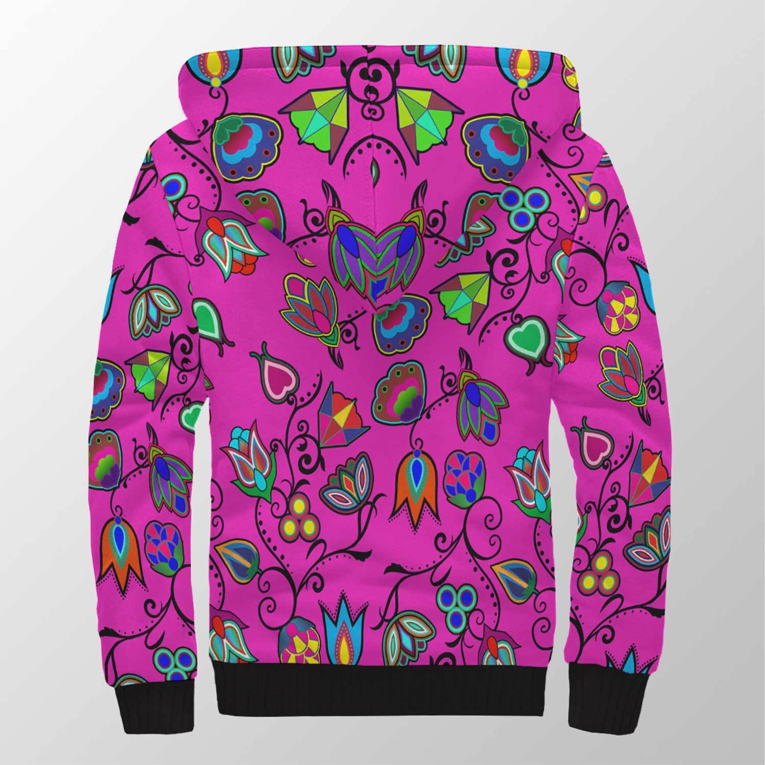 Indigenous Paisley Sherpa Hoodie 49 Dzine 