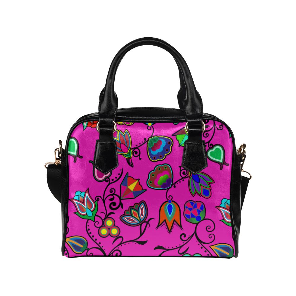 Indigenous Paisley Shoulder Handbag by 49 Dzine