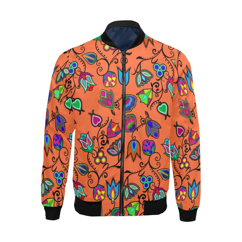 Indigenous Paisley - Sierra All Over Print Bomber Jacket for Men/Large Size (Model H19) All Over Print Bomber Jacket for Men/Large (H19) e-joyer 