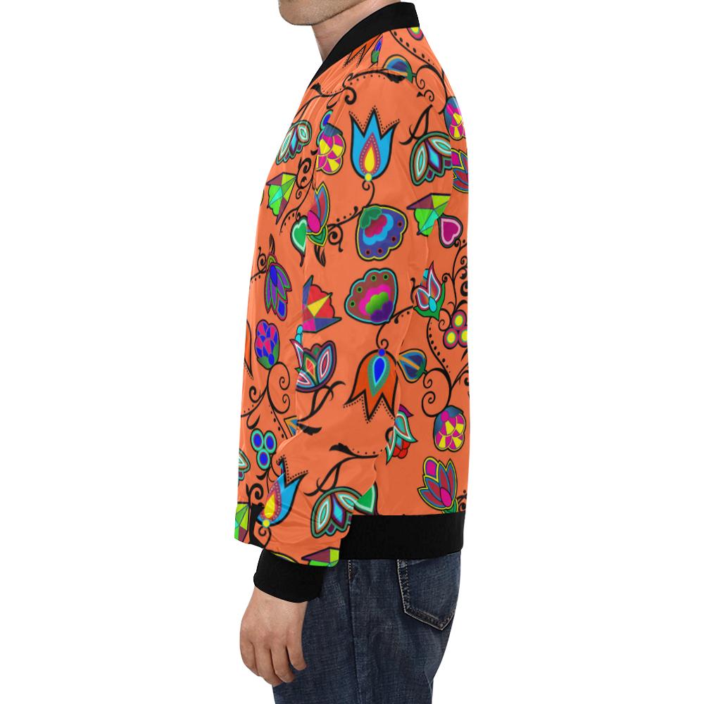 Indigenous Paisley - Sierra All Over Print Bomber Jacket for Men/Large Size (Model H19) All Over Print Bomber Jacket for Men/Large (H19) e-joyer 