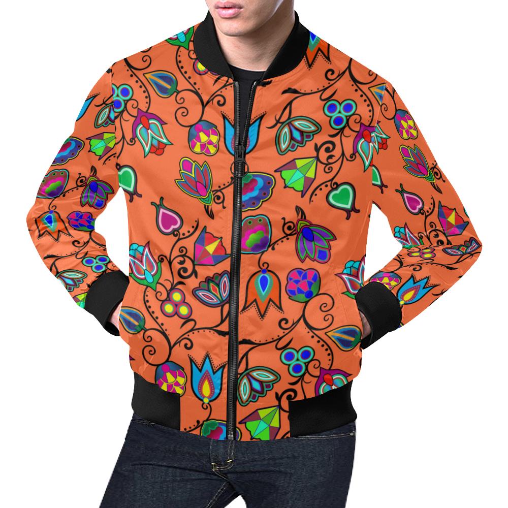 Indigenous Paisley - Sierra All Over Print Bomber Jacket for Men/Large Size (Model H19) All Over Print Bomber Jacket for Men/Large (H19) e-joyer 