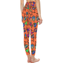 Load image into Gallery viewer, Indigenous Paisley Sierra All Over Print High-Waisted Leggings (Model L36) High-Waisted Leggings (L36) e-joyer 
