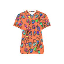 Load image into Gallery viewer, Indigenous Paisley Sierra All Over Print Scrub Top Scrub Top e-joyer 
