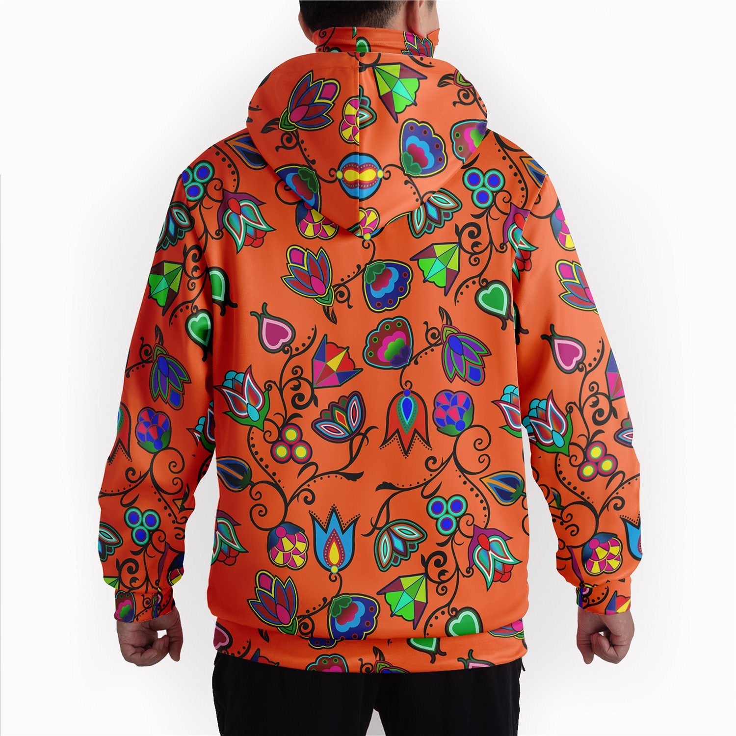 Indigenous Paisley Sierra Hoodie with Face Cover 49 Dzine 