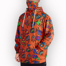 Load image into Gallery viewer, Indigenous Paisley Sierra Hoodie with Face Cover 49 Dzine 
