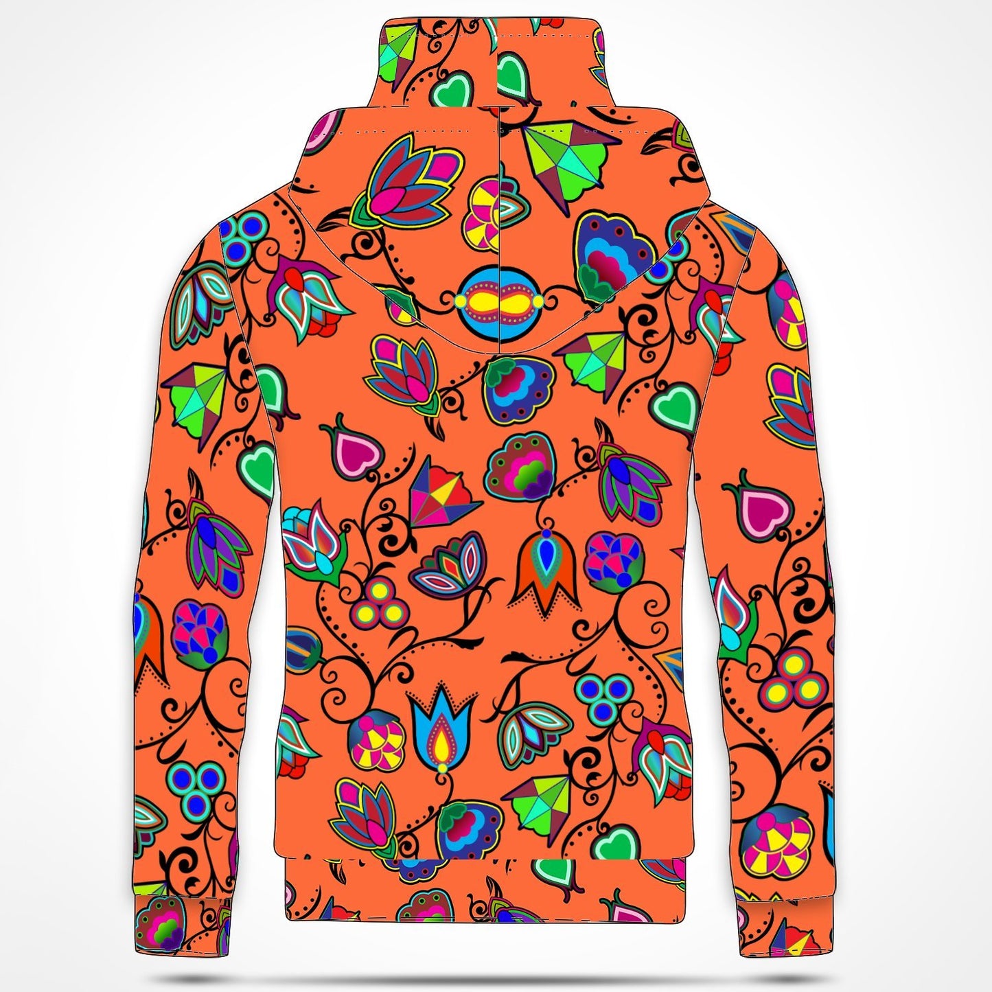 Indigenous Paisley Sierra Hoodie with Face Cover 49 Dzine 