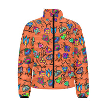 Load image into Gallery viewer, Indigenous Paisley - Sierra Men&#39;s Stand Collar Padded Jacket (Model H41) Men&#39;s Stand Collar Padded Jacket (H41) e-joyer 
