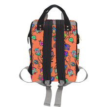 Load image into Gallery viewer, Indigenous Paisley - Sierra Multi-Function Diaper Backpack (Model 1688) Diaper Backpack (1688) e-joyer 
