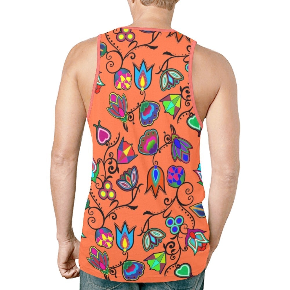 Indigenous Paisley Sierra New All Over Print Tank Top for Men (Model T46) New All Over Print Tank Top for Men (T46) e-joyer 