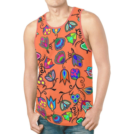 Indigenous Paisley Sierra New All Over Print Tank Top for Men (Model T46) New All Over Print Tank Top for Men (T46) e-joyer 