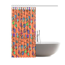 Load image into Gallery viewer, Indigenous Paisley - Sierra Shower Curtain 60&quot;x72&quot; Shower Curtain 60&quot;x72&quot; e-joyer 
