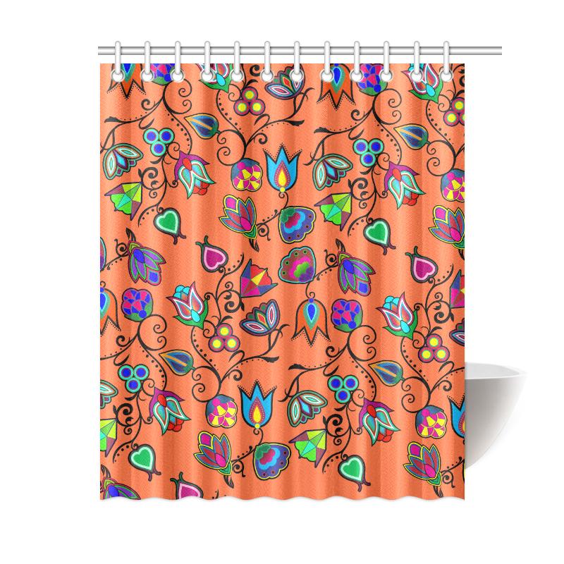 Indigenous Paisley - Sierra Shower Curtain 60"x72" Shower Curtain 60"x72" e-joyer 