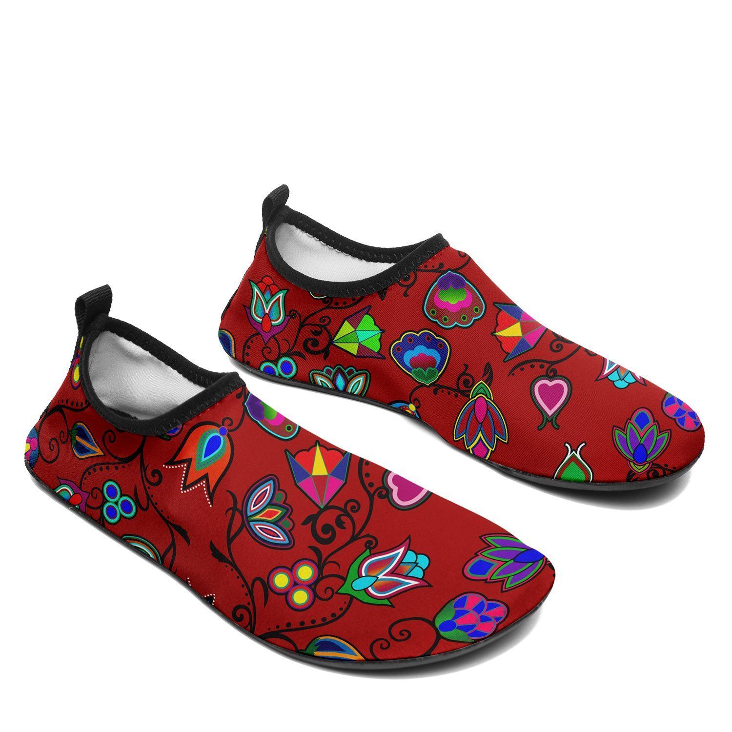 Indigenous Paisley Sierra Sockamoccs Kid's Slip On Shoes 49 Dzine 