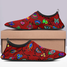 Load image into Gallery viewer, Indigenous Paisley Sierra Sockamoccs Kid&#39;s Slip On Shoes 49 Dzine 
