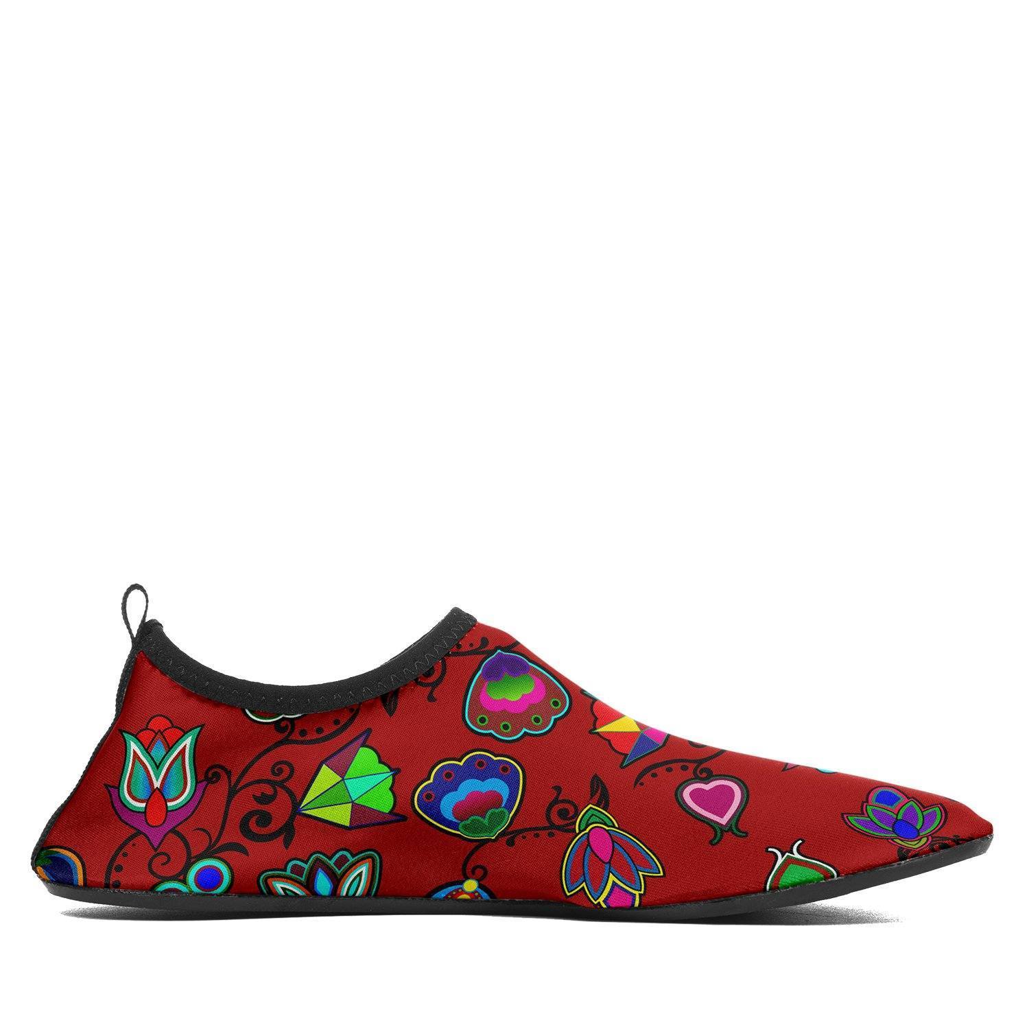 Indigenous Paisley Sierra Sockamoccs Kid's Slip On Shoes 49 Dzine 