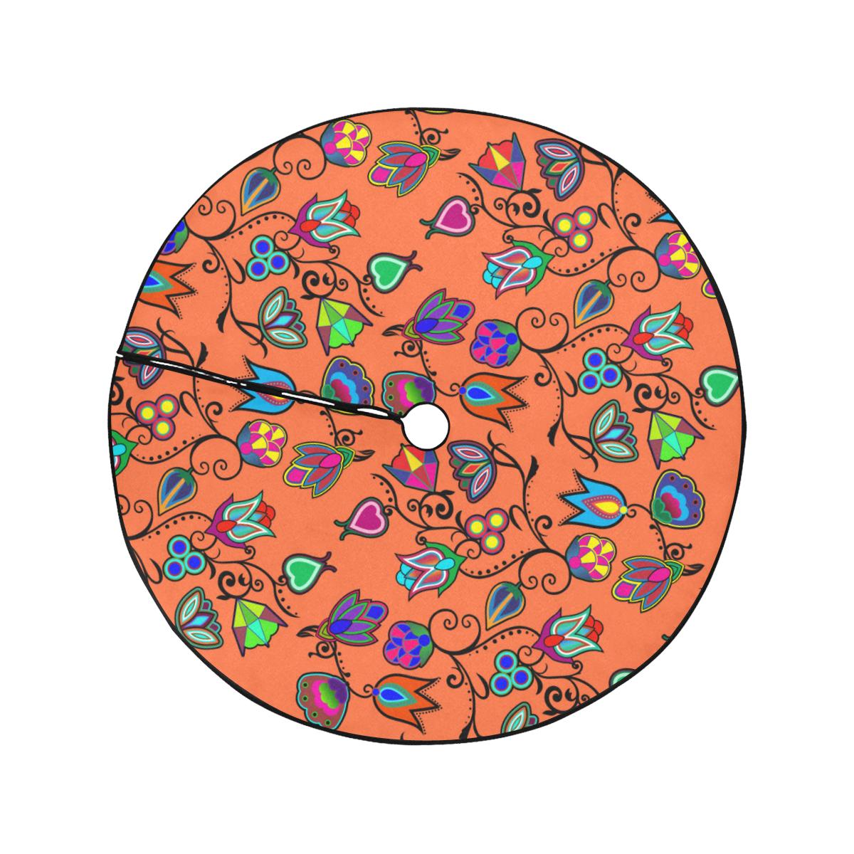 Indigenous Paisley Sierra Tree Skirt by 49 Dzine