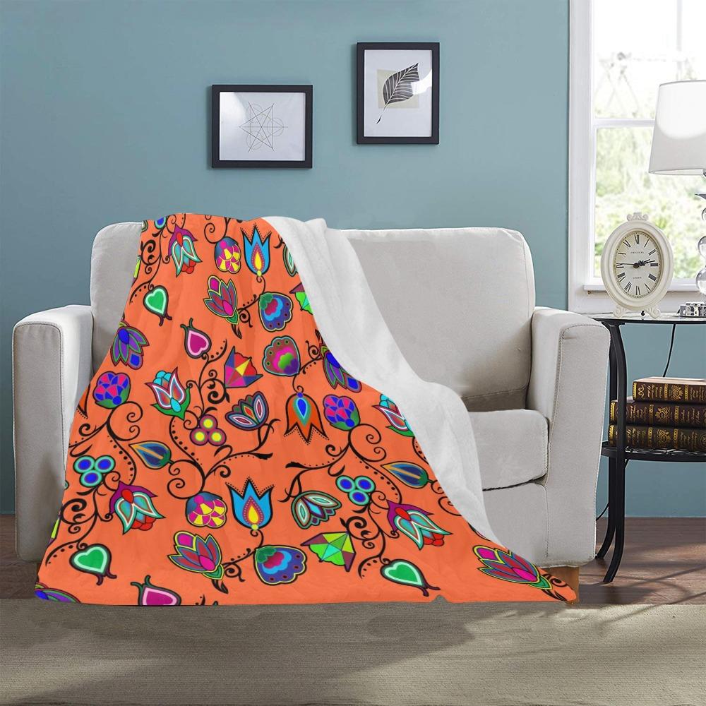 Indigenous Paisley Sierra Ultra-Soft Micro Fleece Blanket 40"x50" Ultra-Soft Blanket 40''x50'' e-joyer 