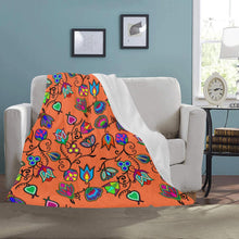 Load image into Gallery viewer, Indigenous Paisley - Sierra Ultra-Soft Micro Fleece Blanket 50&quot;x60&quot; Ultra-Soft Blanket 50&#39;&#39;x60&#39;&#39; e-joyer 
