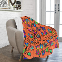 Load image into Gallery viewer, Indigenous Paisley - Sierra Ultra-Soft Micro Fleece Blanket 50&quot;x60&quot; Ultra-Soft Blanket 50&#39;&#39;x60&#39;&#39; e-joyer 
