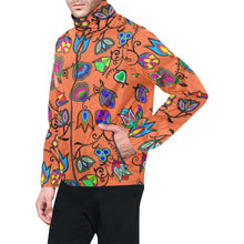 Load image into Gallery viewer, Indigenous Paisley - Sierra Unisex All Over Print Windbreaker (Model H23) All Over Print Windbreaker for Men (H23) e-joyer 
