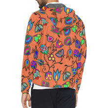 Load image into Gallery viewer, Indigenous Paisley - Sierra Unisex All Over Print Windbreaker (Model H23) All Over Print Windbreaker for Men (H23) e-joyer 
