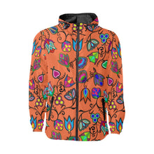 Load image into Gallery viewer, Indigenous Paisley - Sierra Unisex All Over Print Windbreaker (Model H23) All Over Print Windbreaker for Men (H23) e-joyer 
