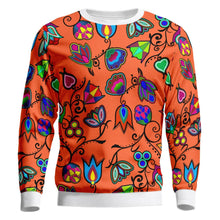 Load image into Gallery viewer, Indigenous Paisley Sierra Unisex Crewneck Long Sleeve Top 49 Dzine 
