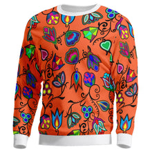 Load image into Gallery viewer, Indigenous Paisley Sierra Unisex Crewneck Long Sleeve Top 49 Dzine 
