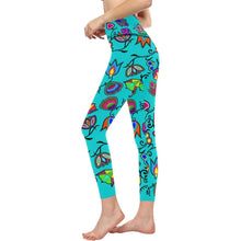 Load image into Gallery viewer, Indigenous Paisley Sky All Over Print High-Waisted Leggings (Model L36) High-Waisted Leggings (L36) e-joyer 
