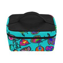 Load image into Gallery viewer, Indigenous Paisley Sky Cosmetic Bag/Large (Model 1658) Cosmetic Bag e-joyer 
