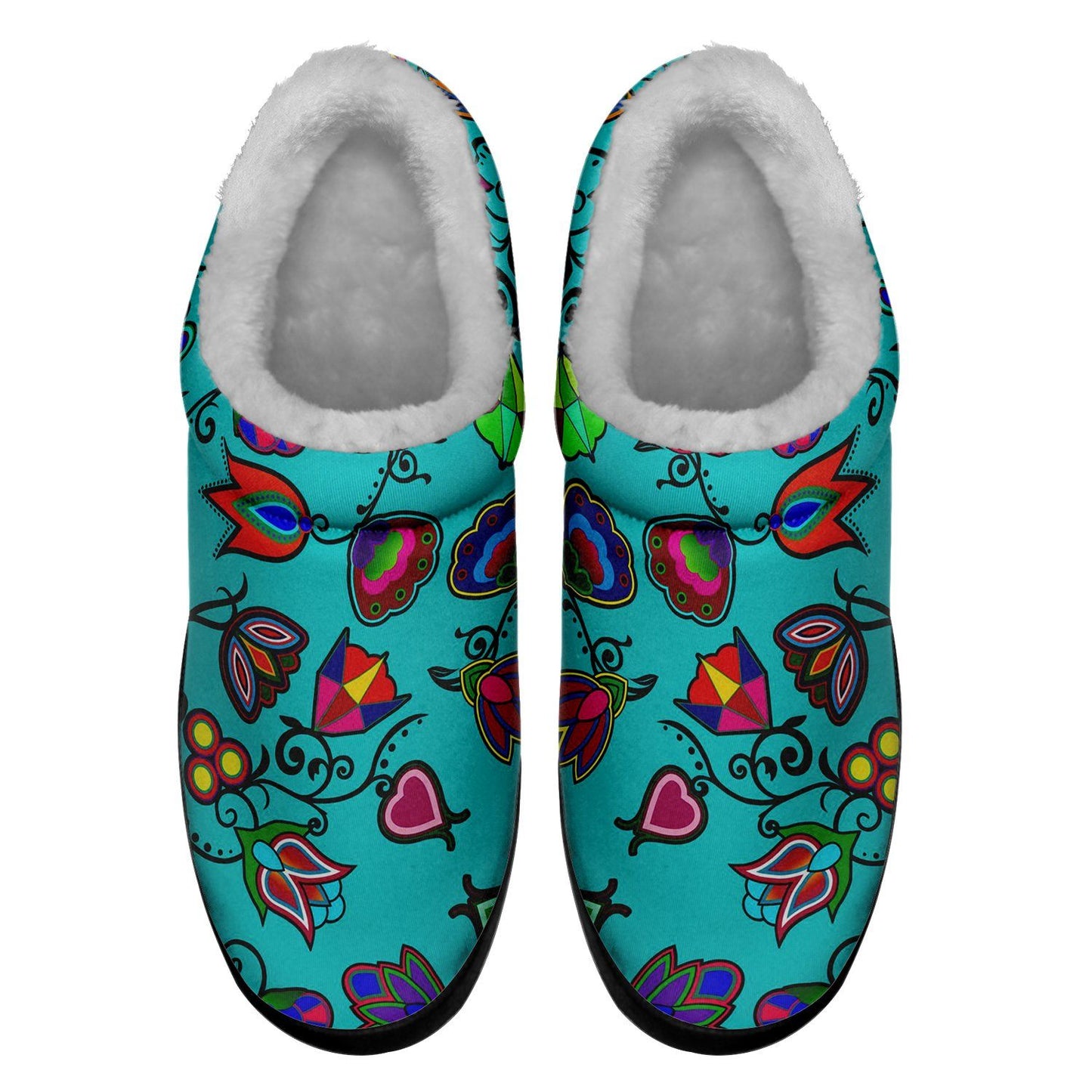 Indigenous Paisley Sky Ikinnii Indoor Slipper 49 Dzine 