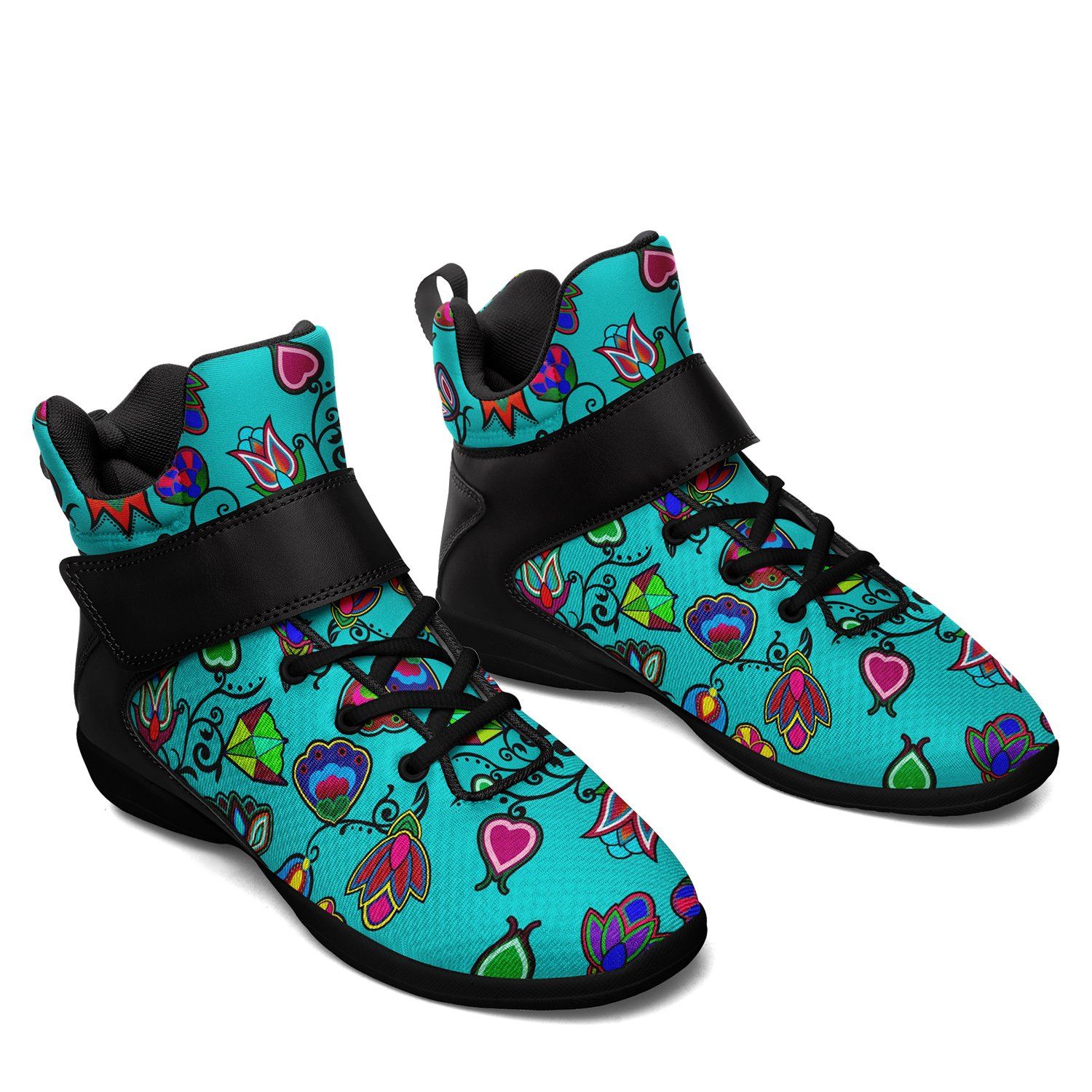 Indigenous Paisley Sky Ipottaa Basketball / Sport High Top Shoes 49 Dzine 