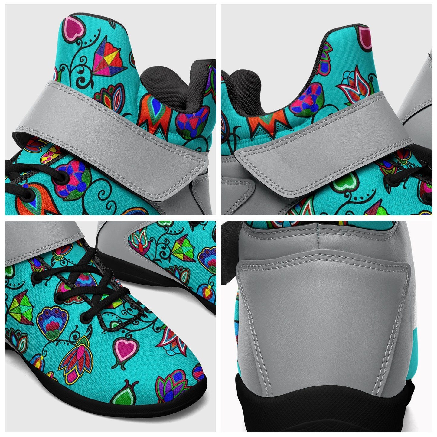 Indigenous Paisley Sky Ipottaa Basketball / Sport High Top Shoes 49 Dzine 