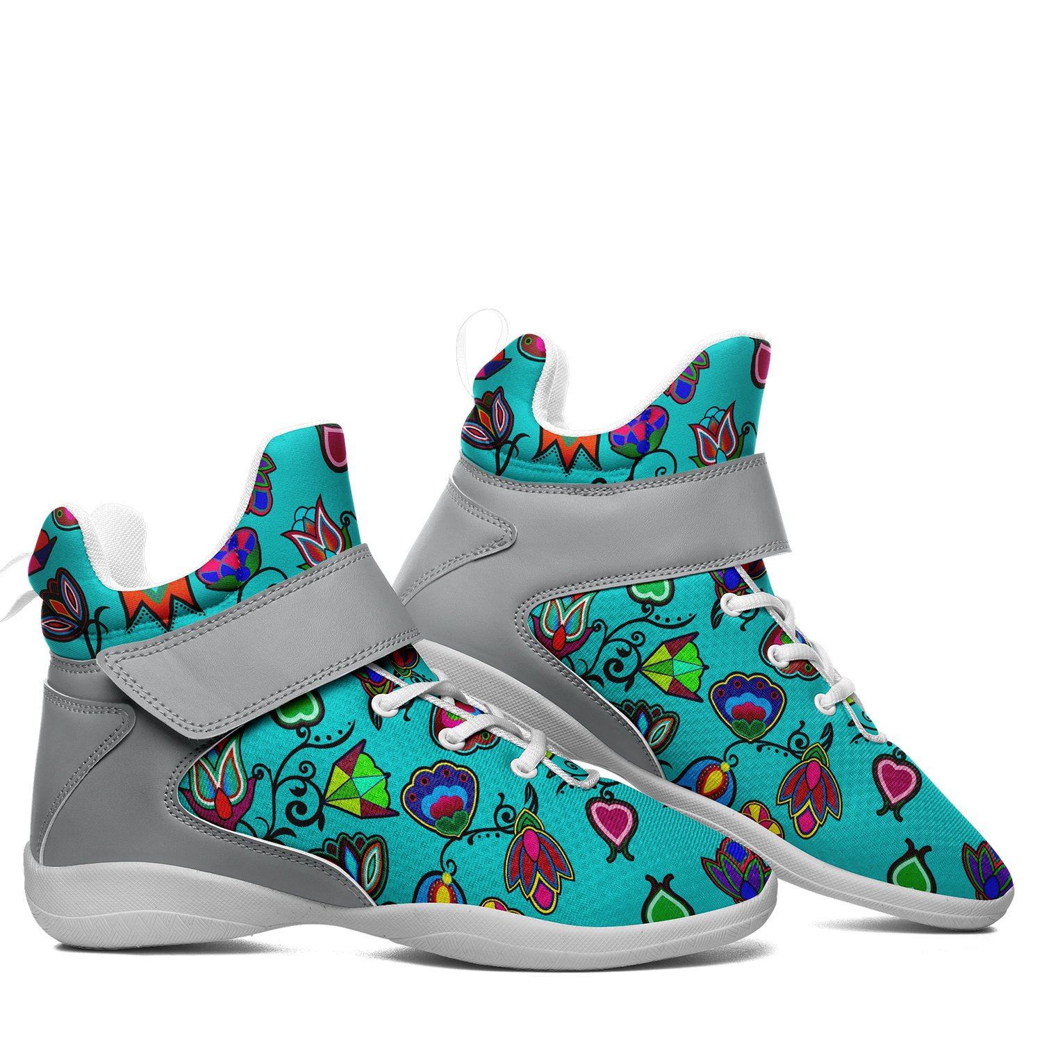 Indigenous Paisley Sky Ipottaa Basketball / Sport High Top Shoes 49 Dzine 