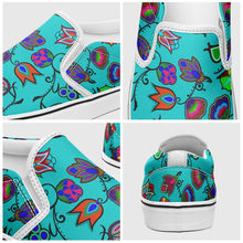 Load image into Gallery viewer, Indigenous Paisley Sky Otoyimm Canvas Slip On Shoes 49 Dzine 
