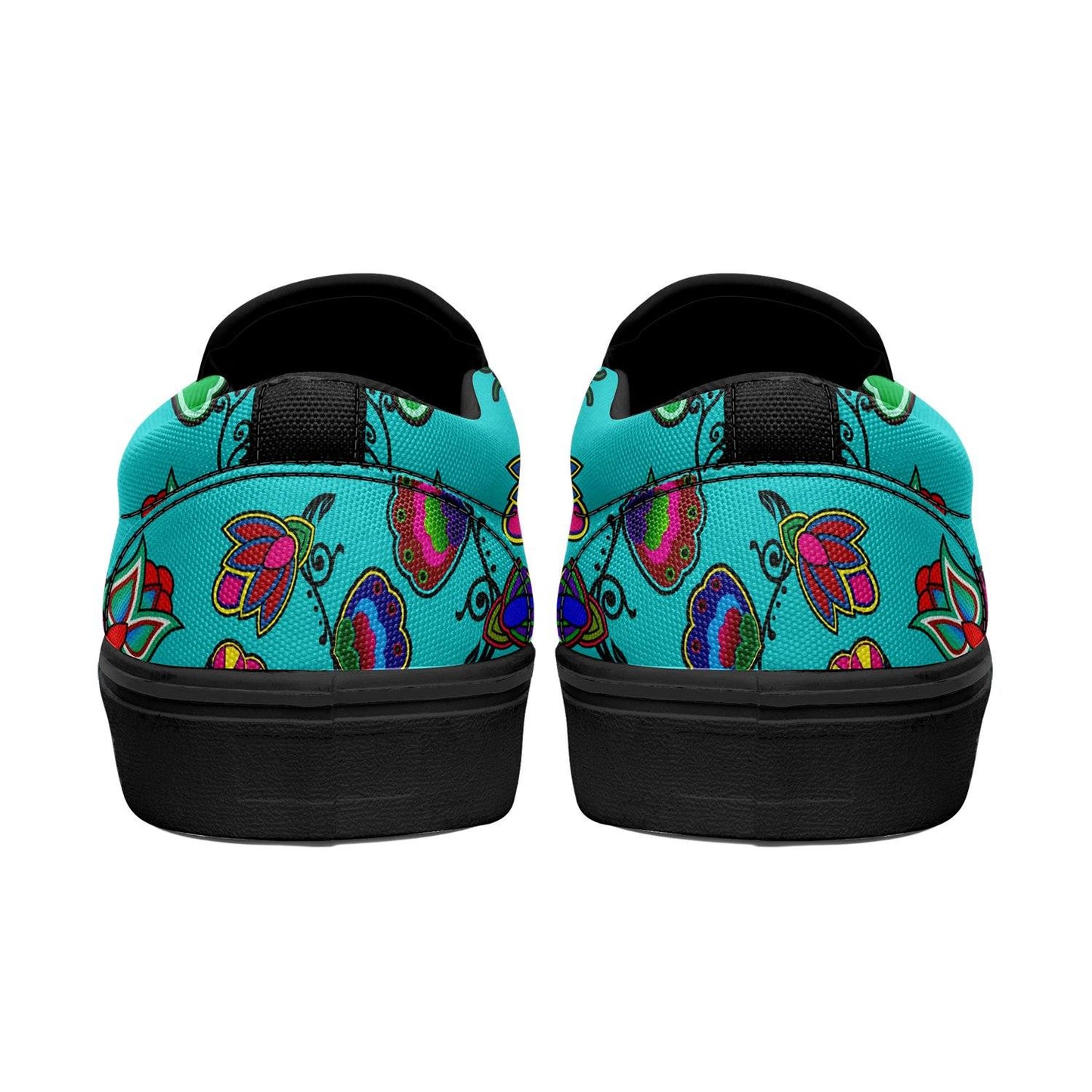 Indigenous Paisley Sky Otoyimm Canvas Slip On Shoes 49 Dzine 