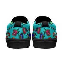 Load image into Gallery viewer, Indigenous Paisley Sky Otoyimm Canvas Slip On Shoes 49 Dzine 
