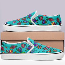 Load image into Gallery viewer, Indigenous Paisley Sky Otoyimm Canvas Slip On Shoes 49 Dzine 
