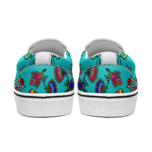 Load image into Gallery viewer, Indigenous Paisley Sky Otoyimm Canvas Slip On Shoes 49 Dzine 
