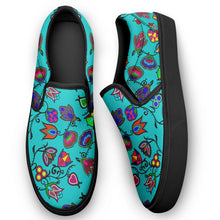 Load image into Gallery viewer, Indigenous Paisley Sky Otoyimm Canvas Slip On Shoes 49 Dzine 
