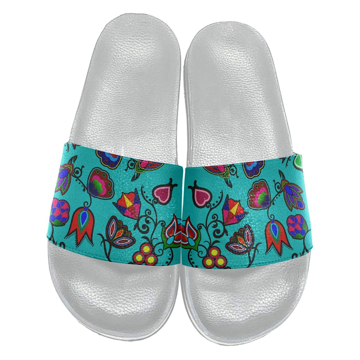 Indigenous Paisley Sky Slide Sandals 49 Dzine 