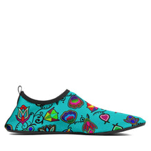 Load image into Gallery viewer, Indigenous Paisley Sky Sockamoccs Slip On Shoes 49 Dzine 
