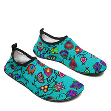 Load image into Gallery viewer, Indigenous Paisley Sky Sockamoccs Slip On Shoes 49 Dzine 
