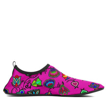 Load image into Gallery viewer, Indigenous Paisley Sockamoccs Kid&#39;s Slip On Shoes 49 Dzine 
