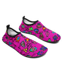 Load image into Gallery viewer, Indigenous Paisley Sockamoccs Kid&#39;s Slip On Shoes 49 Dzine 
