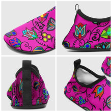 Load image into Gallery viewer, Indigenous Paisley Sockamoccs Kid&#39;s Slip On Shoes 49 Dzine 
