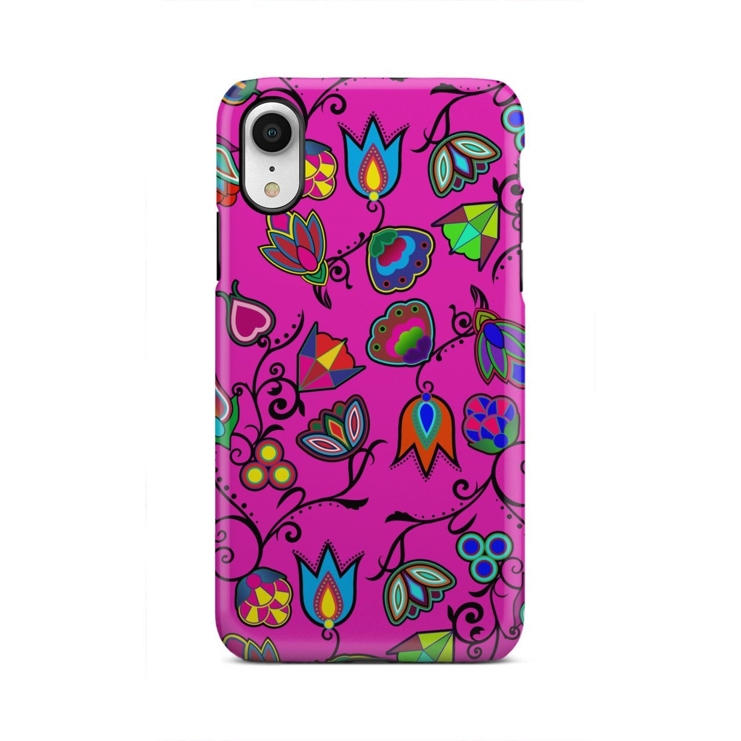 Indigenous Paisley Tough Case Tough Case wc-fulfillment iPhone Xr 