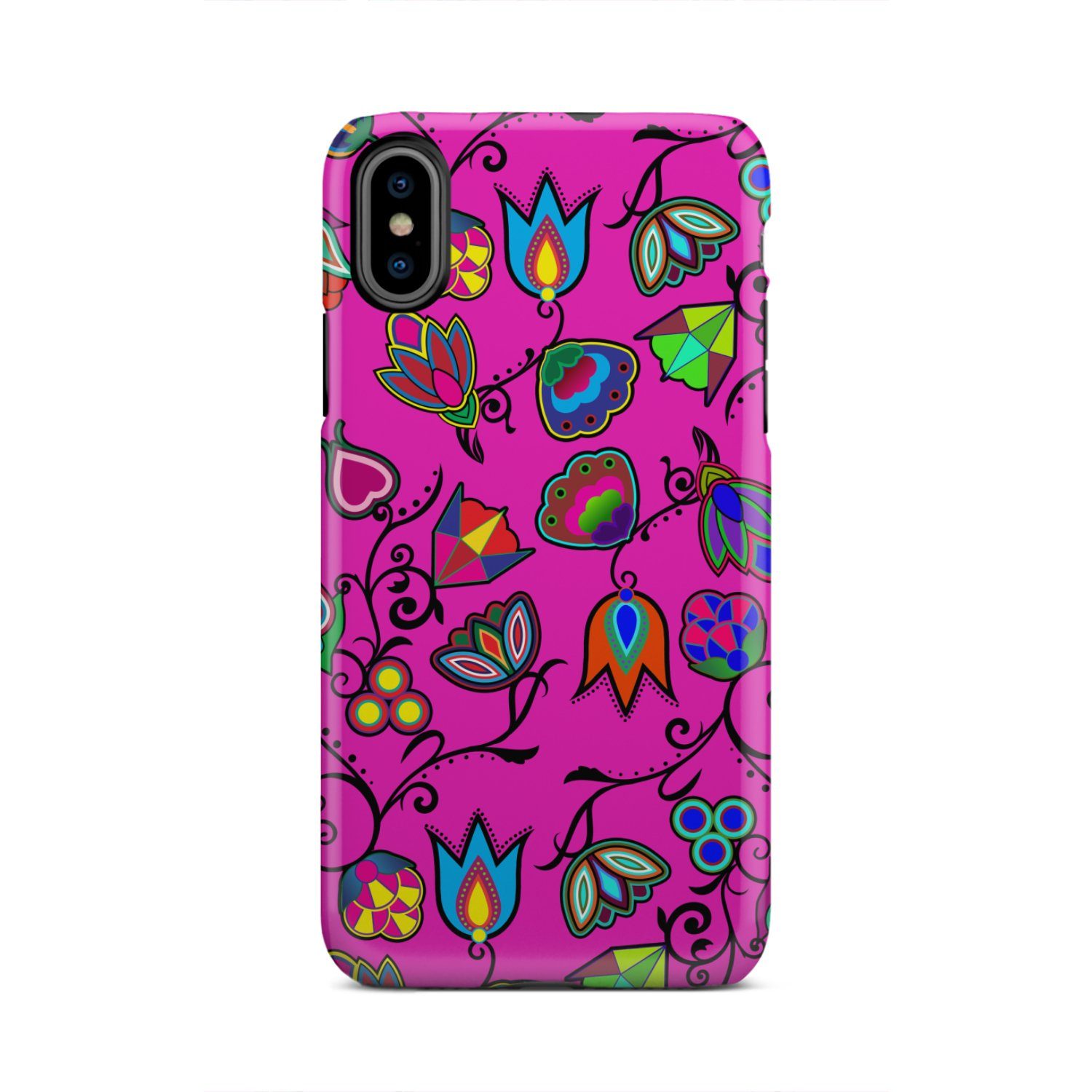 Indigenous Paisley Tough Case Tough Case wc-fulfillment iPhone Xs 